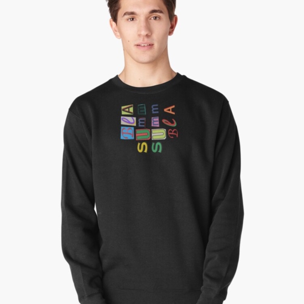 Black Summer Color Sweater